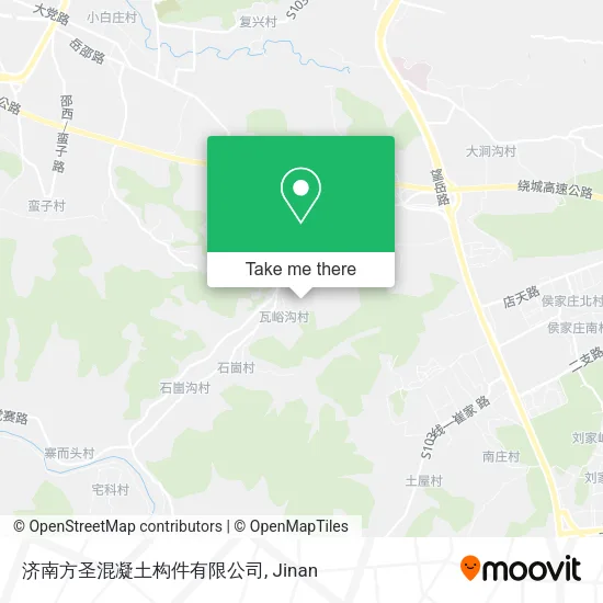 济南方圣混凝土构件有限公司 map