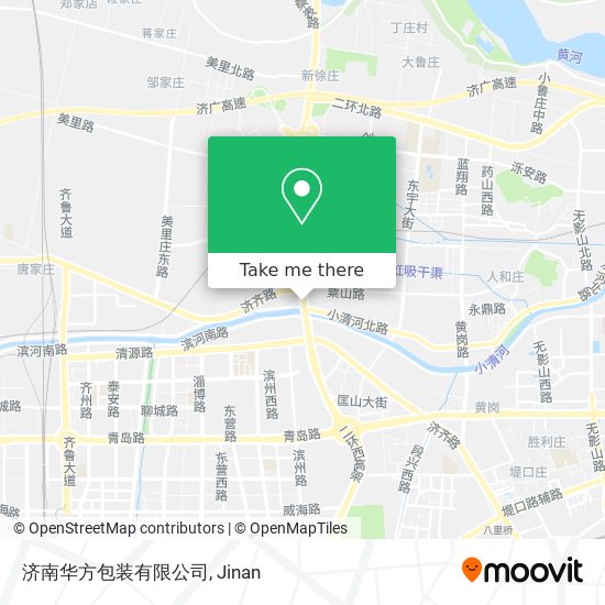 济南华方包装有限公司 map