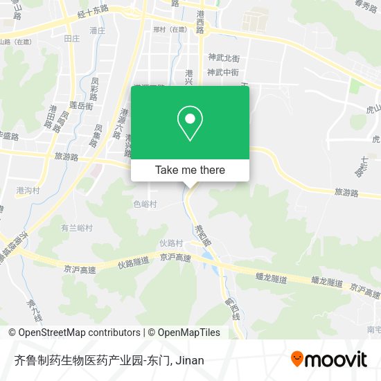 齐鲁制药生物医药产业园-东门 map