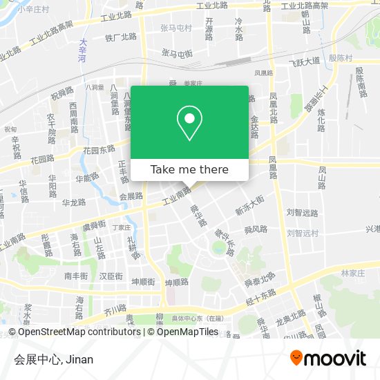 会展中心 map