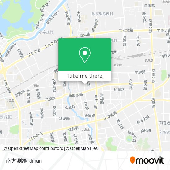 南方测绘 map