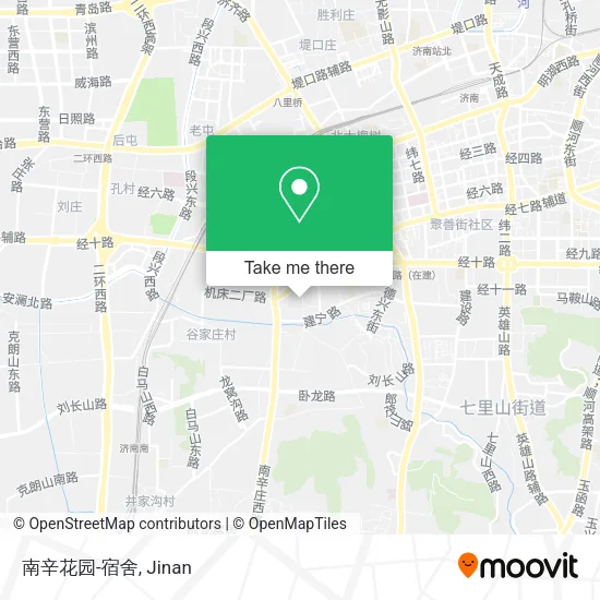 南辛花园-宿舍 map