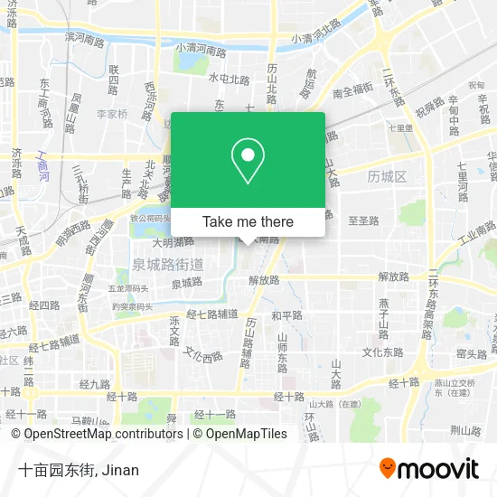 十亩园东街 map