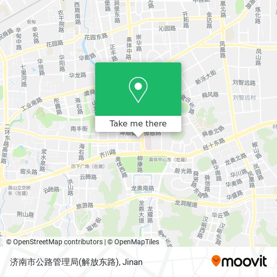 济南市公路管理局(解放东路) map