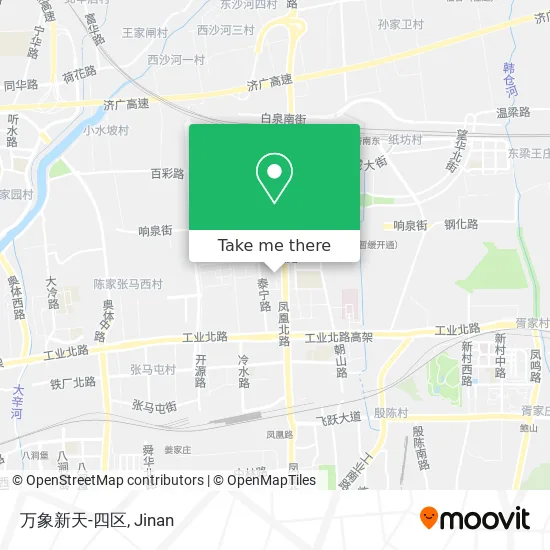 万象新天-四区 map