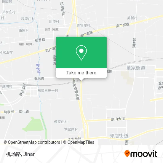 机场路 map