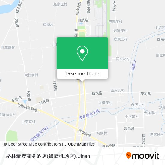格林豪泰商务酒店(遥墙机场店) map