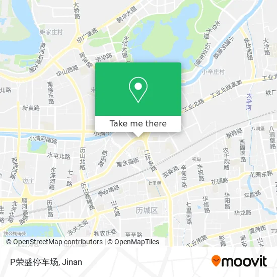P荣盛停车场 map
