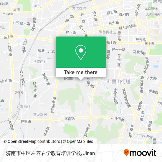 济南市中区左养右学教育培训学校 map