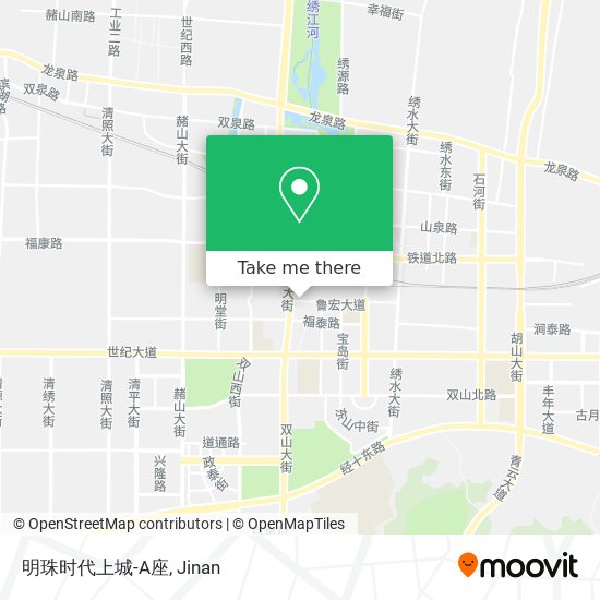 明珠时代上城-A座 map
