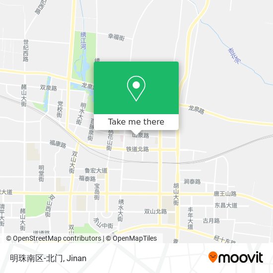 明珠南区-北门 map
