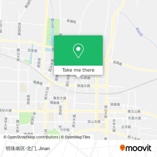明珠南区-北门 map