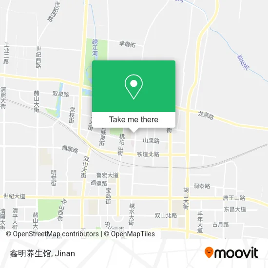 鑫明养生馆 map