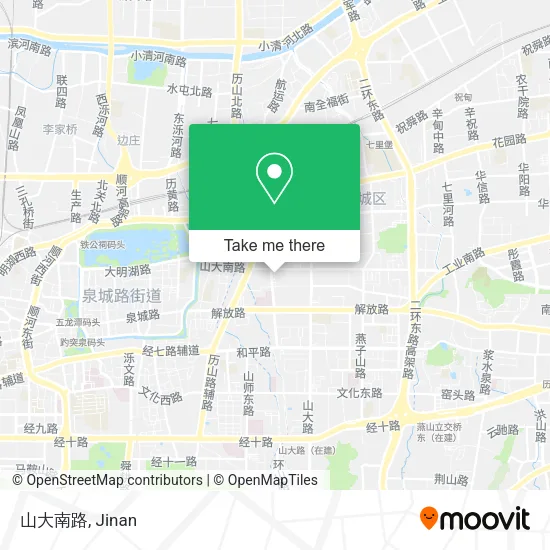 山大南路 map