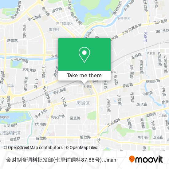 金财副食调料批发部(七里铺调料87.88号) map