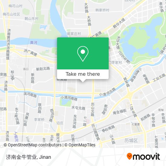济南金牛管业 map