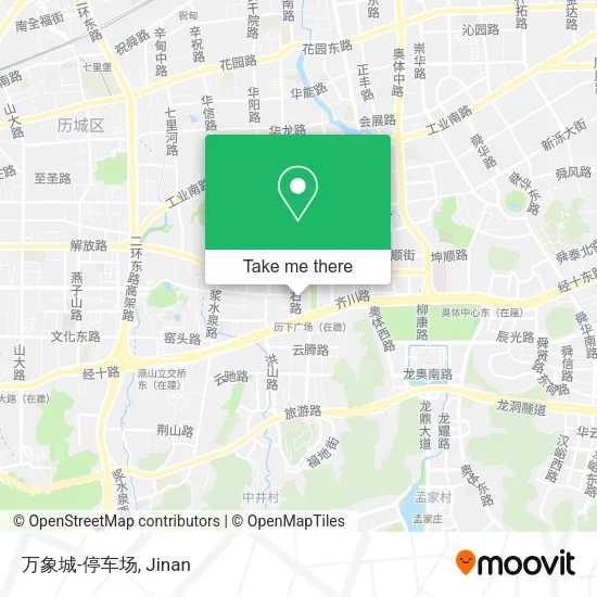万象城-停车场 map