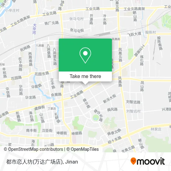 都市恋人坊(万达广场店) map