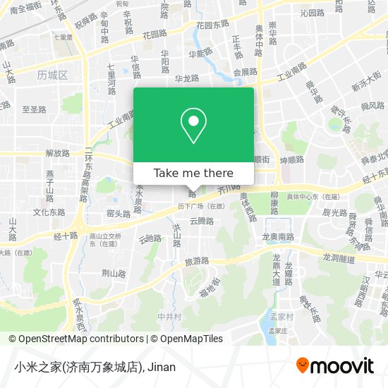 小米之家(济南万象城店) map