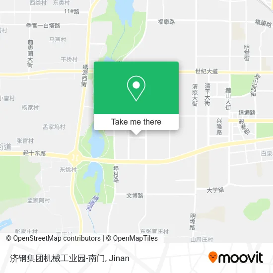 济钢集团机械工业园-南门 map