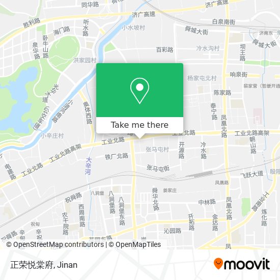 正荣悦棠府 map