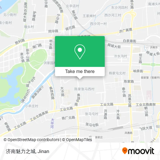 济南魅力之城 map