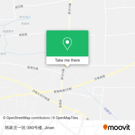 韩家庄一区-380号楼 map