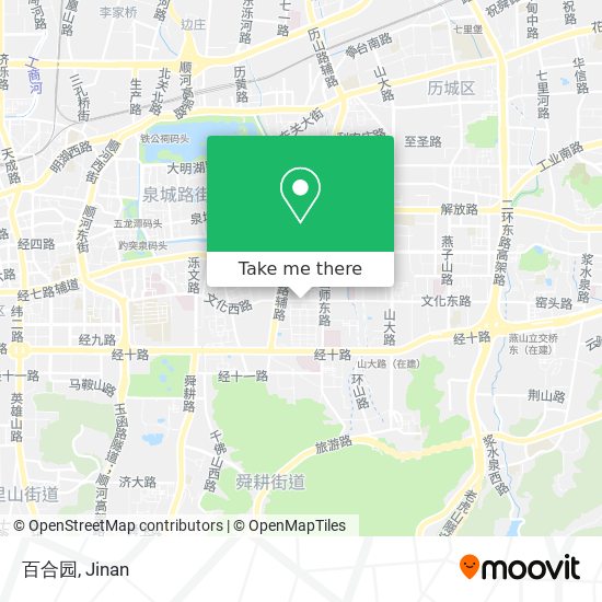 百合园 map