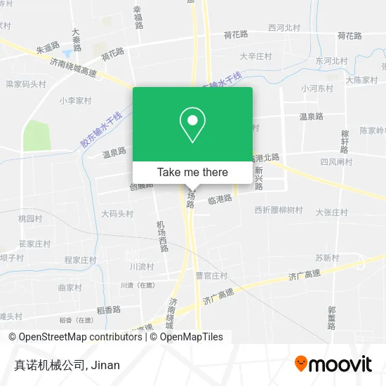 真诺机械公司 map