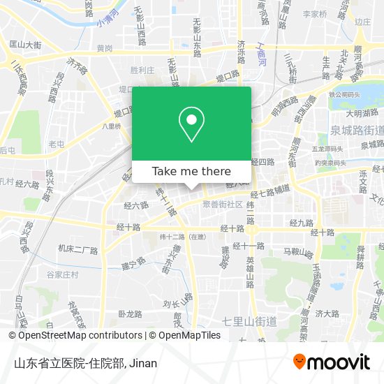 山东省立医院-住院部 map