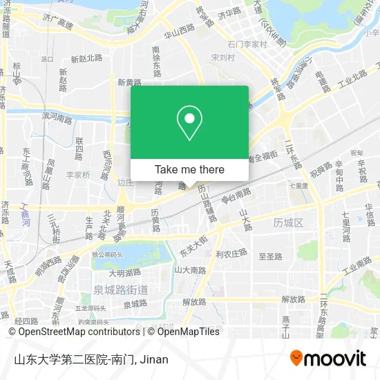 山东大学第二医院-南门 map