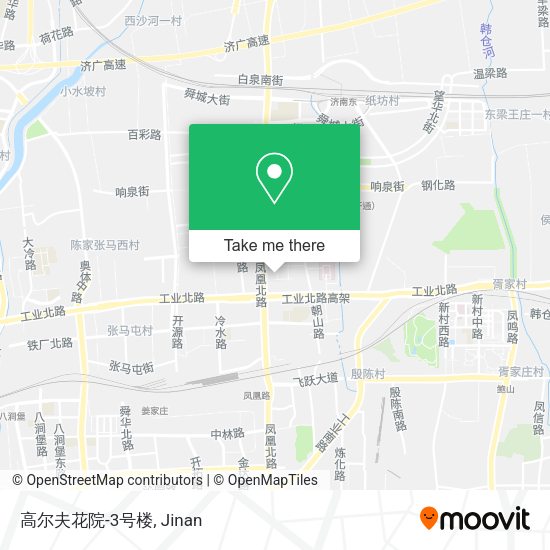 高尔夫花院-3号楼 map