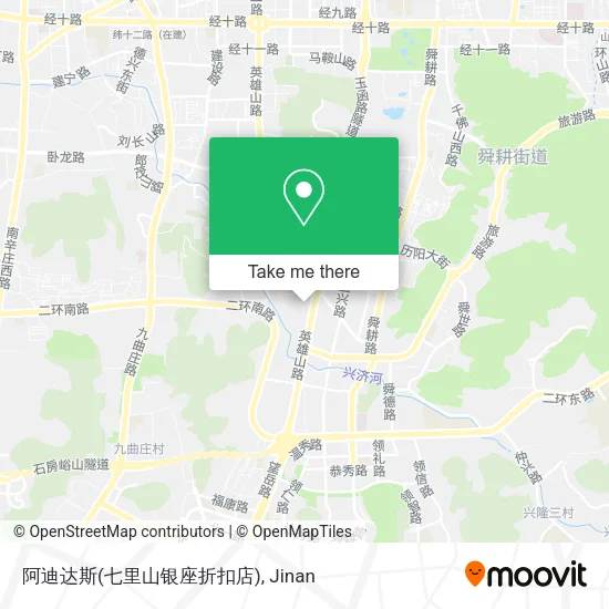 阿迪达斯(七里山银座折扣店) map
