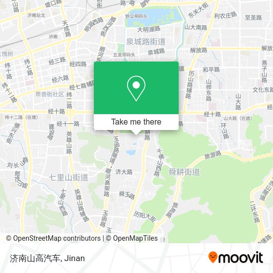 济南山高汽车 map