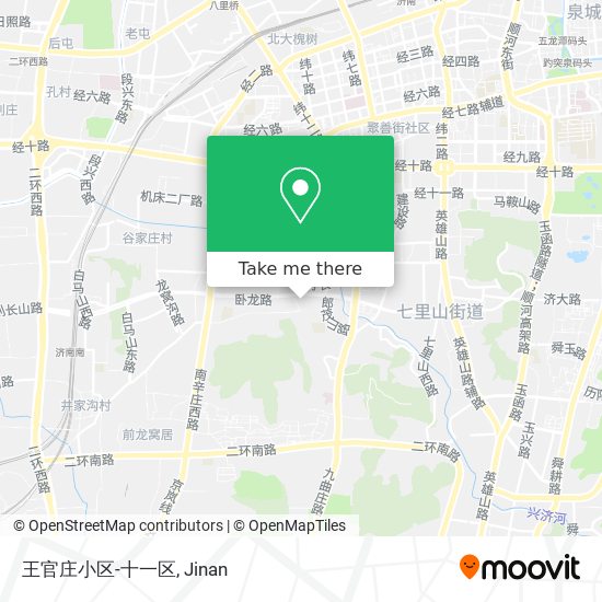 王官庄小区-十一区 map