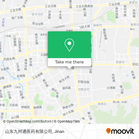 山东九州通医药有限公司 map