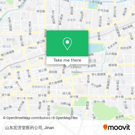 山东宏济堂医药公司 map