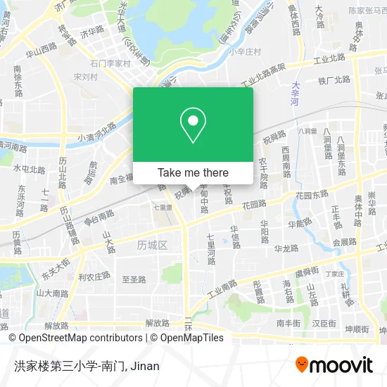 洪家楼第三小学-南门 map