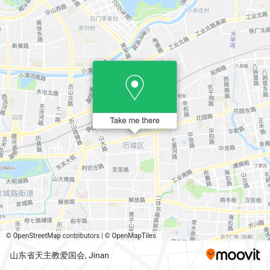 山东省天主教爱国会 map