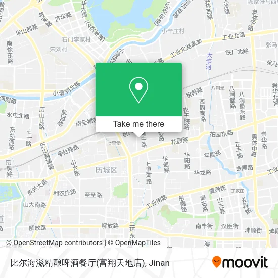 比尔海滋精酿啤酒餐厅(富翔天地店) map