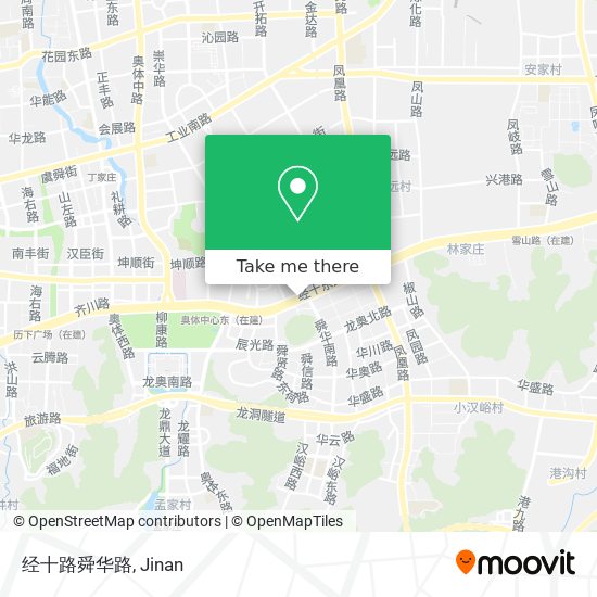 经十路舜华路 map