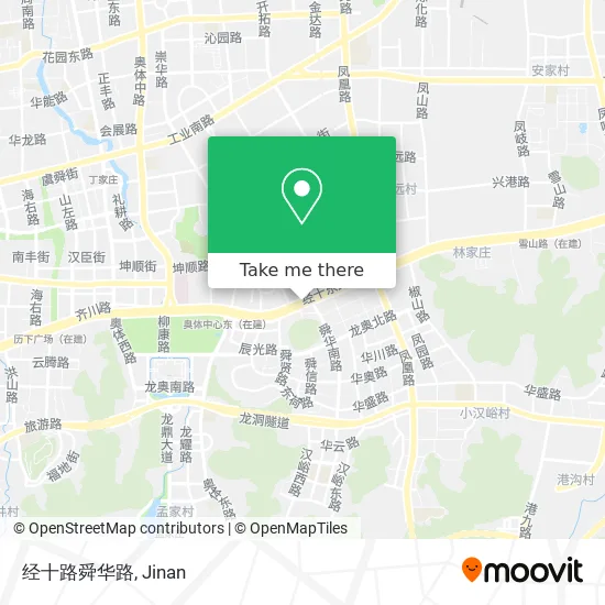 经十路舜华路 map