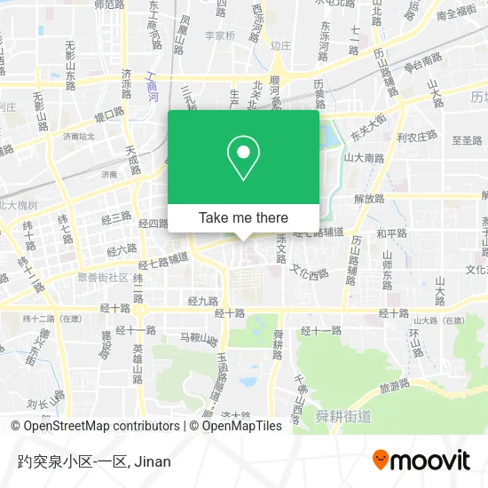 趵突泉小区-一区 map
