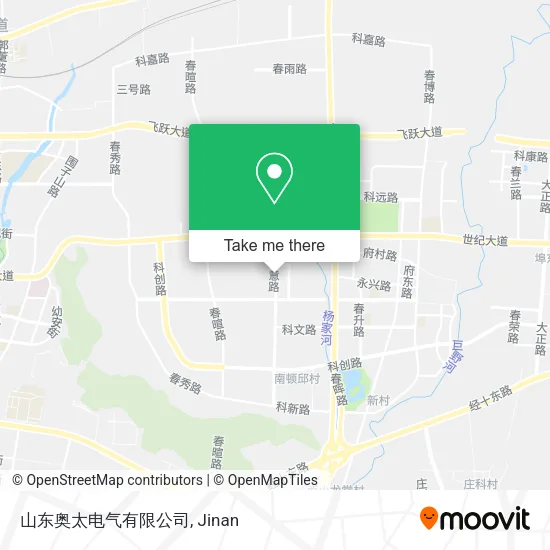 山东奥太电气有限公司 map