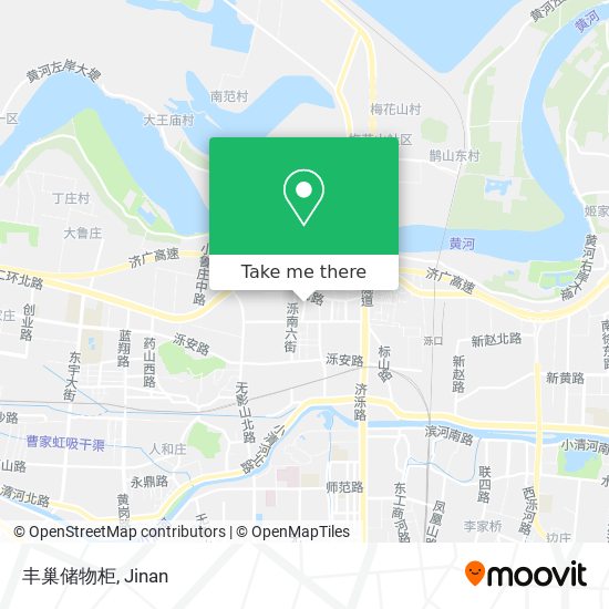 丰巢储物柜 map