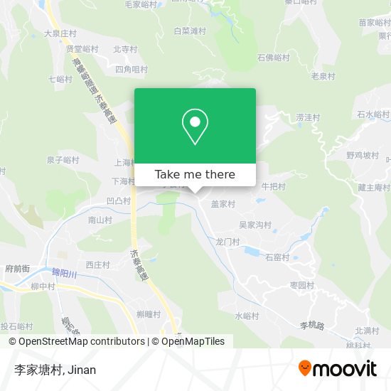 李家塘村 map