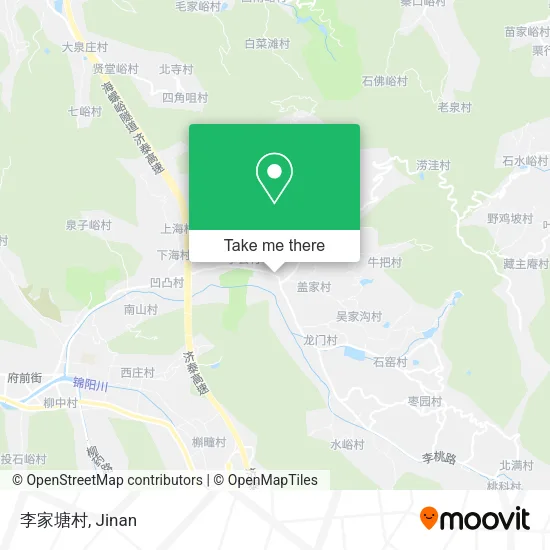 李家塘村 map