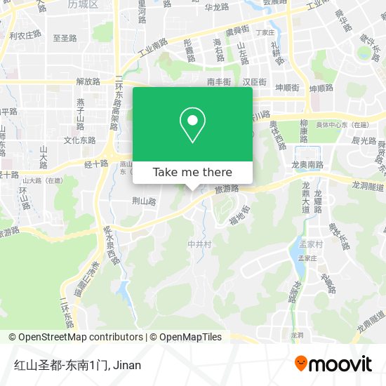 红山圣都-东南1门 map