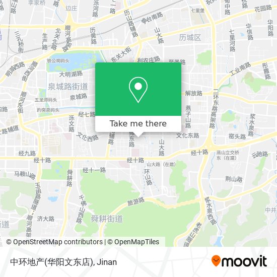 中环地产(华阳文东店) map