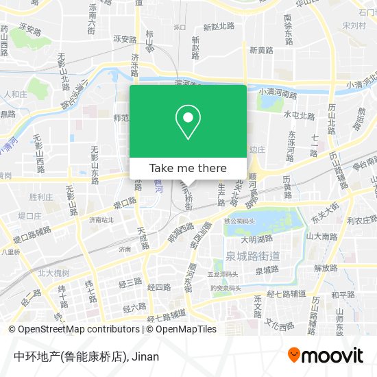 中环地产(鲁能康桥店) map